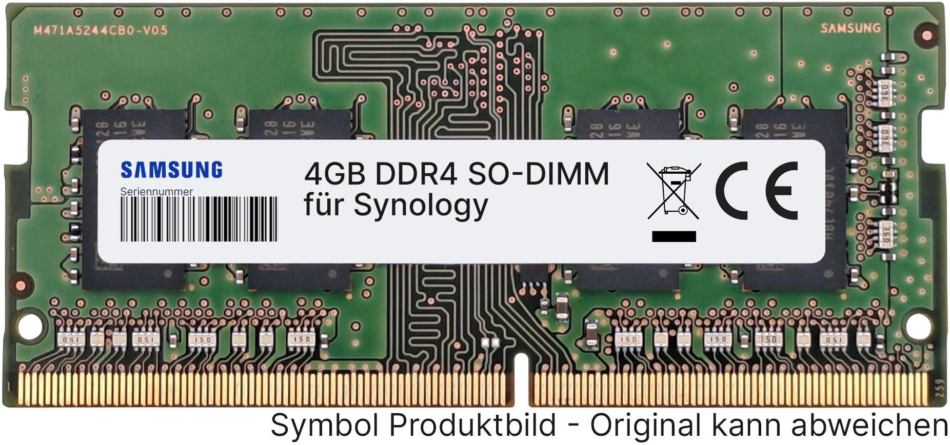 4GB DDR4 SO DIMM 3200MHz Hersteller: Samsung